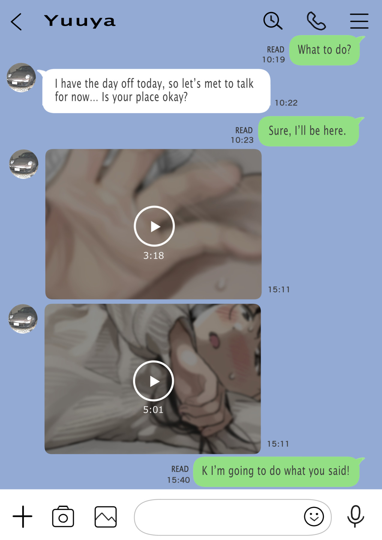 Hentai Manga Comic-I Just Snooped through Her Smartphone-Chapter 2-103
